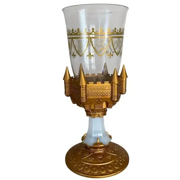 Castle Themed Goblet lights up Disney Beauty and the beast Collectible - Picture 2 of 7
